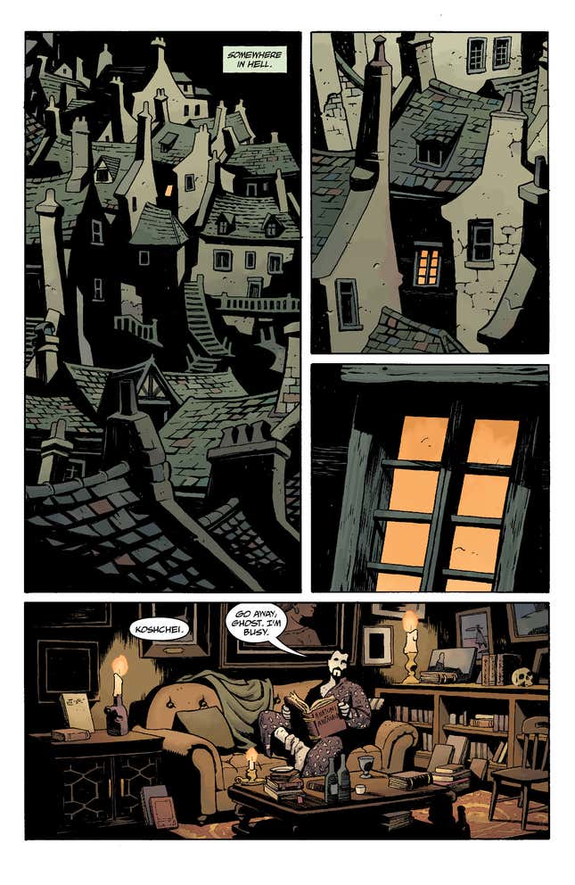 Image for article titled Celebrate Friday 13th With a Slice of Free Mike Mignola Comics