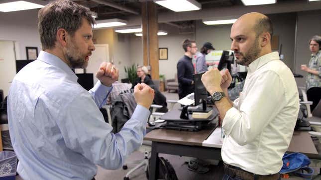 Image for article titled Study: 90% Of Workplace Injuries Caused By Bare-Knuckle Boxing