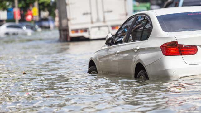 Image for article titled What to Do With a Car That’s Been Flooded