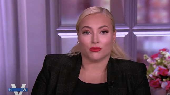 Meghan McCain on The View (2021).