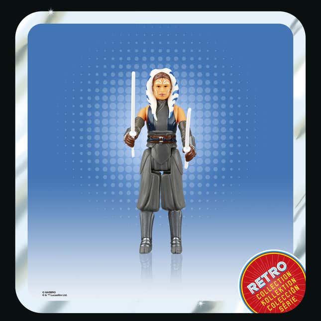 Image for article titled Ahsoka Goes Retro in These Vintage-Inspired Star Wars Toys