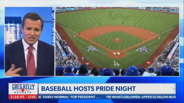 Sorry Greg Kelly and Newsmax, baseball is totally gay and it rules