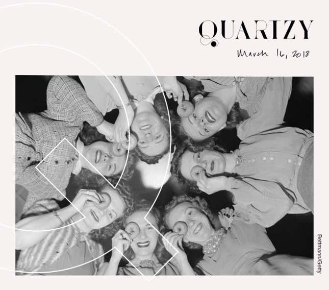Image for article titled Quartzy: the circle up edition