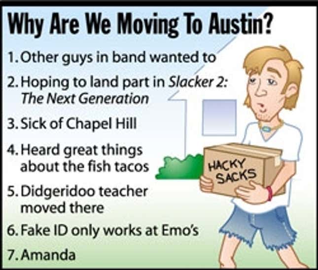 Image for article titled Why Are We Moving To Austin?