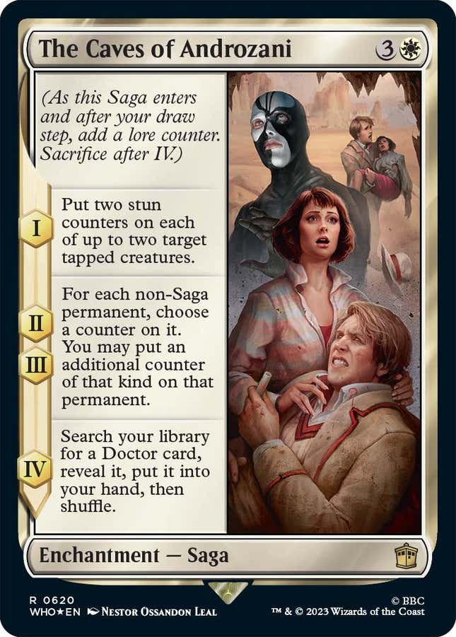 Image for article titled Magic The Gathering's Doctor Who Crossover Is a Cavalcade of Classic Heroes and Villains