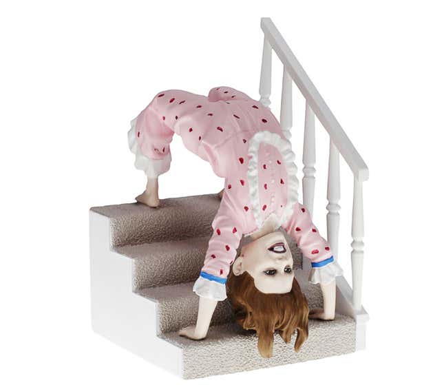 The Exorcist Regan Staircase Bobblehead Statue