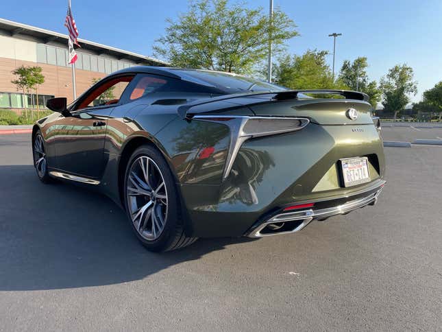 Image for article titled The 2022 Lexus LC 500 Is the Ultimate Grand Tourer