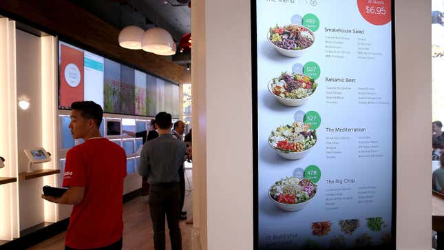 Image for article titled From Butcher Bots to Robo Burger Flippers: 6 Ways the Food Industry&#39;s Turning to Tech in 2022