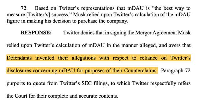 Image for article titled Twitter Obliterates Elon Musk&#39;s Excuses for Trying to Kill $44 Billion Deal in Blistering Court Filing