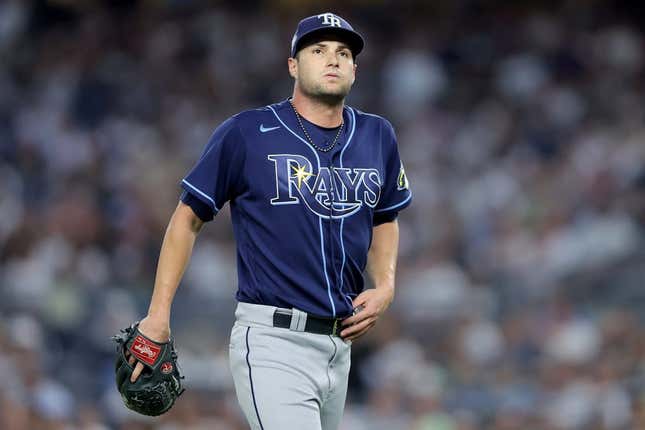 Rays ace Shane McClanahan out for the season due to left arm