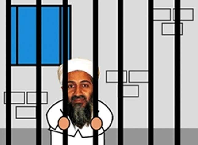 Image for article titled Flash-Animated Osama Bin Laden Captured