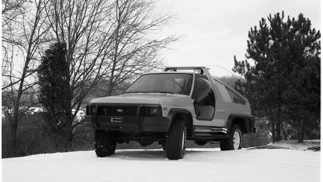 Image for article titled Off-Road Truck Design Might Have Peaked In The '80s With The Ford Bronco Lobo