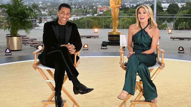 Image for article titled &#39;Good Morning America&#39; Says Goodnight to Amy Robach and T.J. Holmes, a Too-Sexy &#39;Distraction&#39;