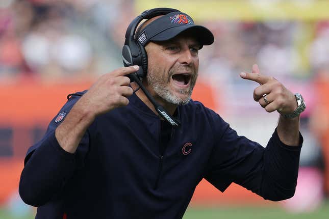 Chicago Bears Matt Nagy taunting rules 