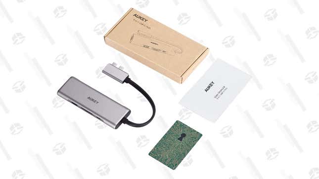 Aukey 9-in-2 USB-C Hub | $43 | Amazon | Use Code 4OANDQGV