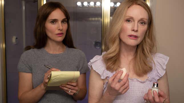 Natalie Portman and Julianne Moore