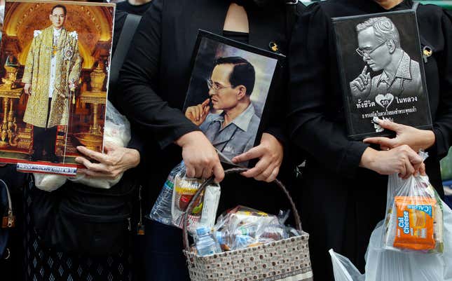Bhumibol, the beloved.