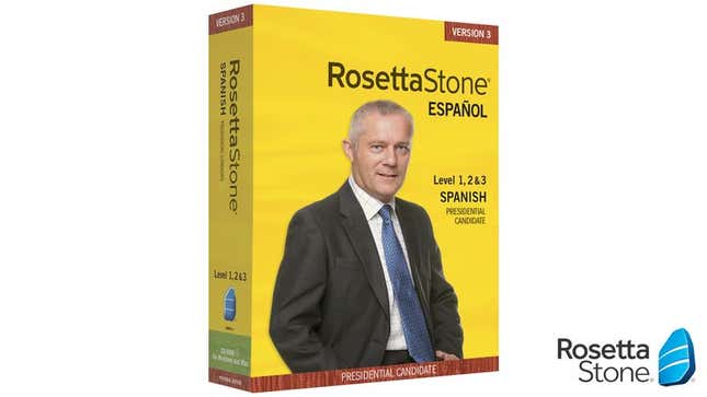 Image for article titled Rosetta Stone Offers New Spanish Language Course For Pandering Presidential Candidates
