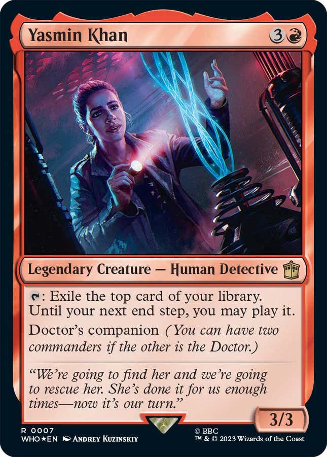 Image for article titled Magic The Gathering's Doctor Who Crossover Is a Cavalcade of Classic Heroes and Villains