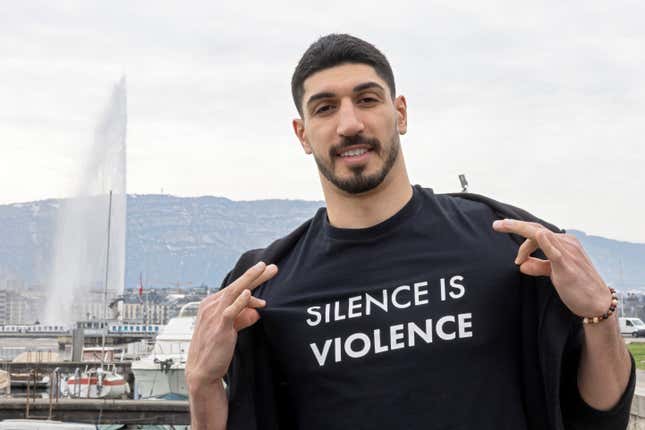 Actually, Enes, sometimes staying quiet is a good thing when you don’t know what you’re talking about.