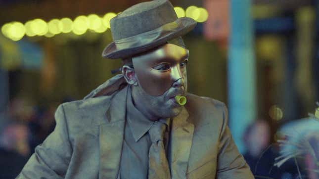 Adam Sandler is a bitter street performer in this surprise short from the <i>Uncut Gems</i> directors