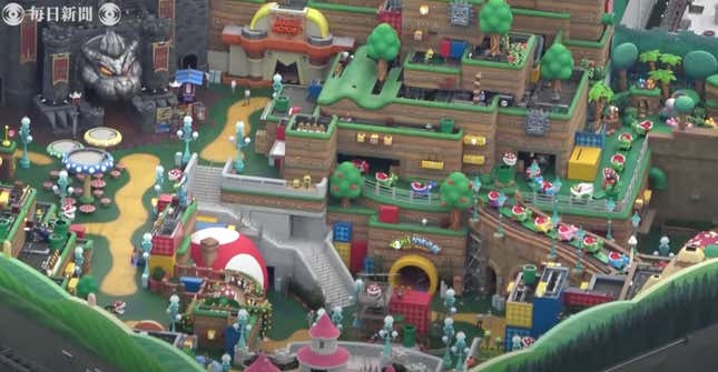 Imagen para el artículo titulado El parque temático de Nintendo en Japón luce increíble, aunque también algo pequeño