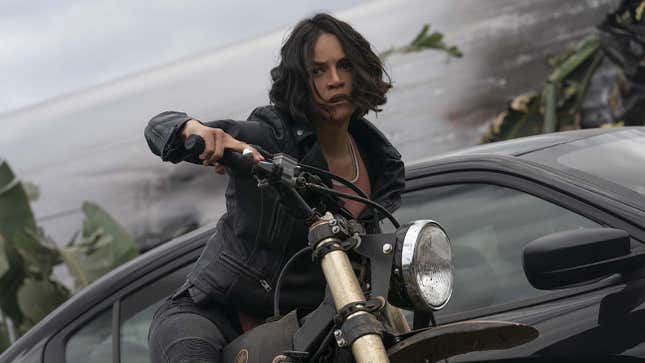 Michelle Rodriguez just let the rocket out of the bag.