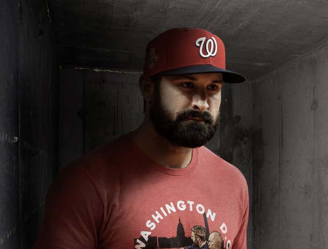 Image for article titled Adam Eaton Spends Nationals Parade In Secure Bunker As Team’s Designated Survivor
