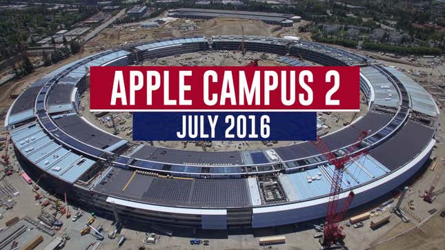 Take a Sneak Peek at Apple's Mindblowing $5 Billion Spaceship Campus<em></em>