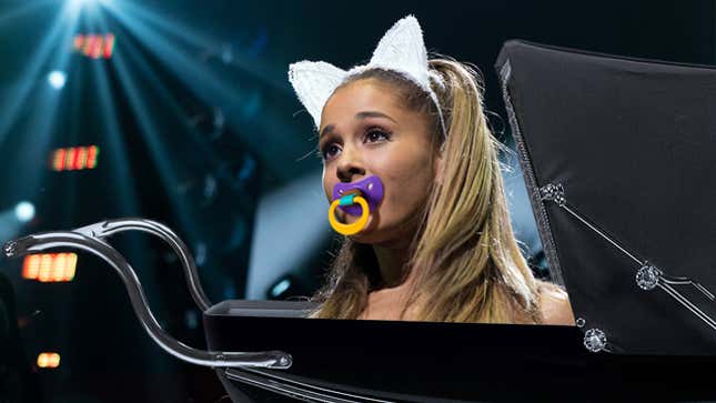 Image for article titled Is Ariana Grande Actually a Baby?: An Investigation