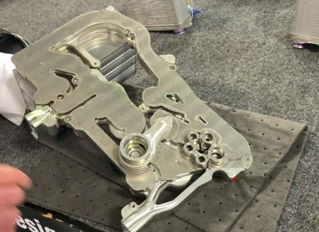 Image for article titled The Tesla Model Y's Octovalve And Cooling System Manifolds Are Simply Amazing