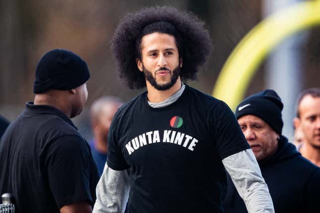 Image for article titled Report: It Turns Out White Guilt Drove NFL to Entertain Colin Kaepernick&#39;s Return, Create &#39;Fake&#39; Interest