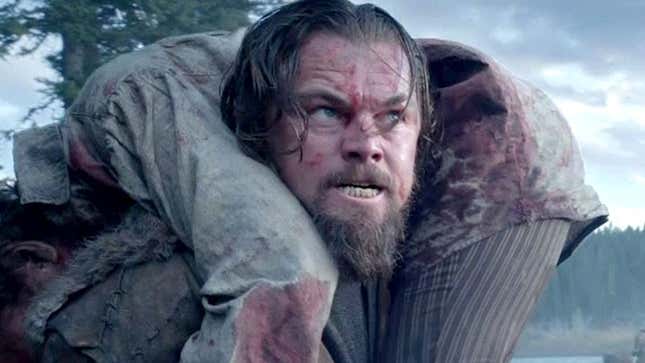 Image for article titled Leonardo DiCaprio Hopes He Screamed And Cried Good Enough In ‘The Revenant’ To Win Oscar