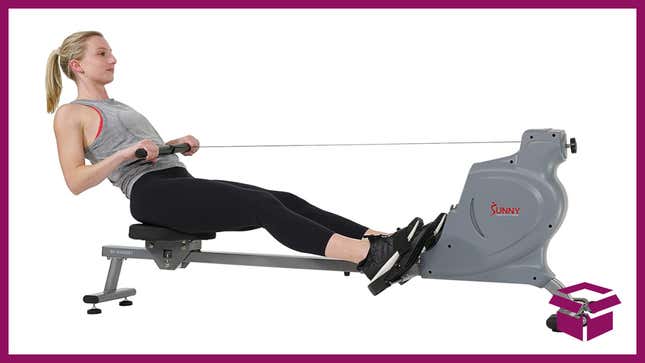 Prime Day Deal: This Sunny Health & Fitness Magnetic Rowing Machine Will Help You Get Fit With 48% Off