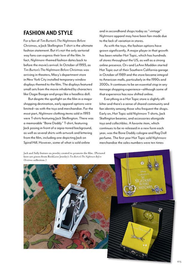 Image for article titled Take a Look at a New Book About The Nightmare Before Christmas