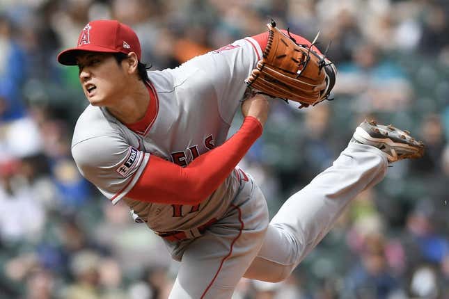 Shohei Ohtani los angels angels boston red sox