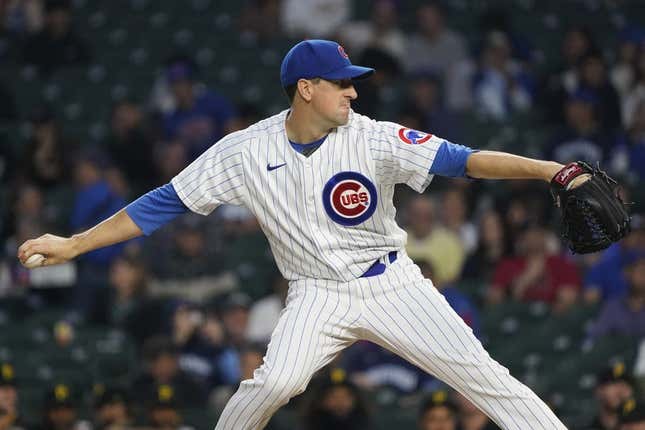 Chicago Cubs starter Kyle Hendricks pitching as well as anyone