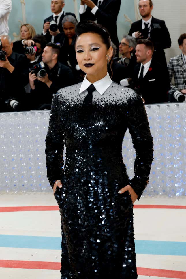 Image for article titled Met Gala 2023 Red Carpet: An Eye-Popping Tribute to a Bad Man