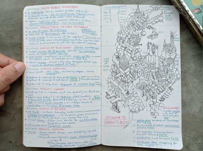 Image for article titled Dungeon23 Is the Perfect Low-Pressure Writing Ritual