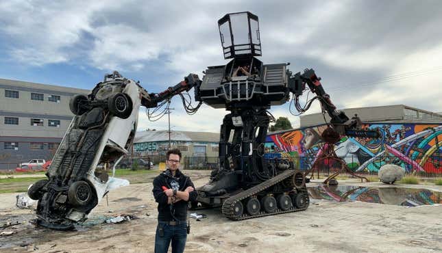 Imagen para el artículo titulado Ya puedes tener tu propio mecha: Megabots se declara en quiebra y pone en venta su robot gigante