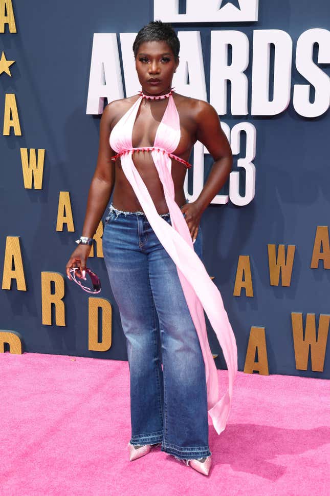 Image for article titled BET Awards 2023: Black Excellence on the Pink Carpet