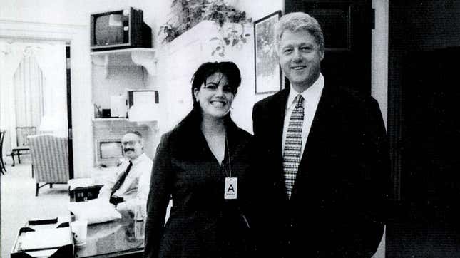 Image for article titled A Former Clinton Aide Really Just Tried to Blame 9/11 on Monica Lewinsky