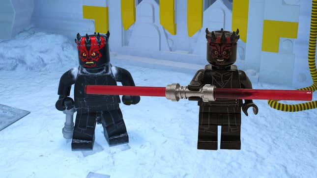 Image for article titled Real Lego Figures Vs Skywalker Saga’s Digital Recreations