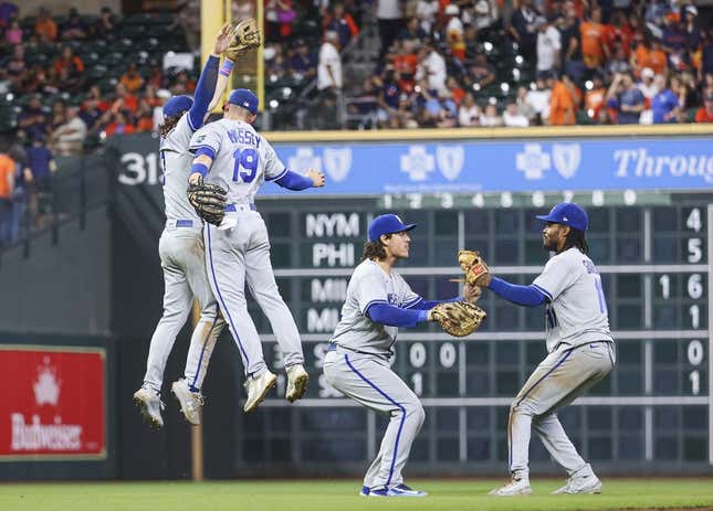 Houston Astros drop another game to lowly Kansas City Royals