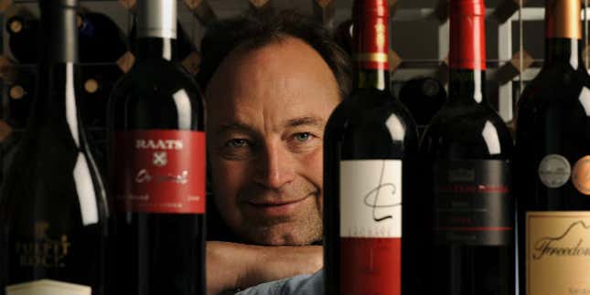 Rowan Gormley, accountant-turned-wine magnate.