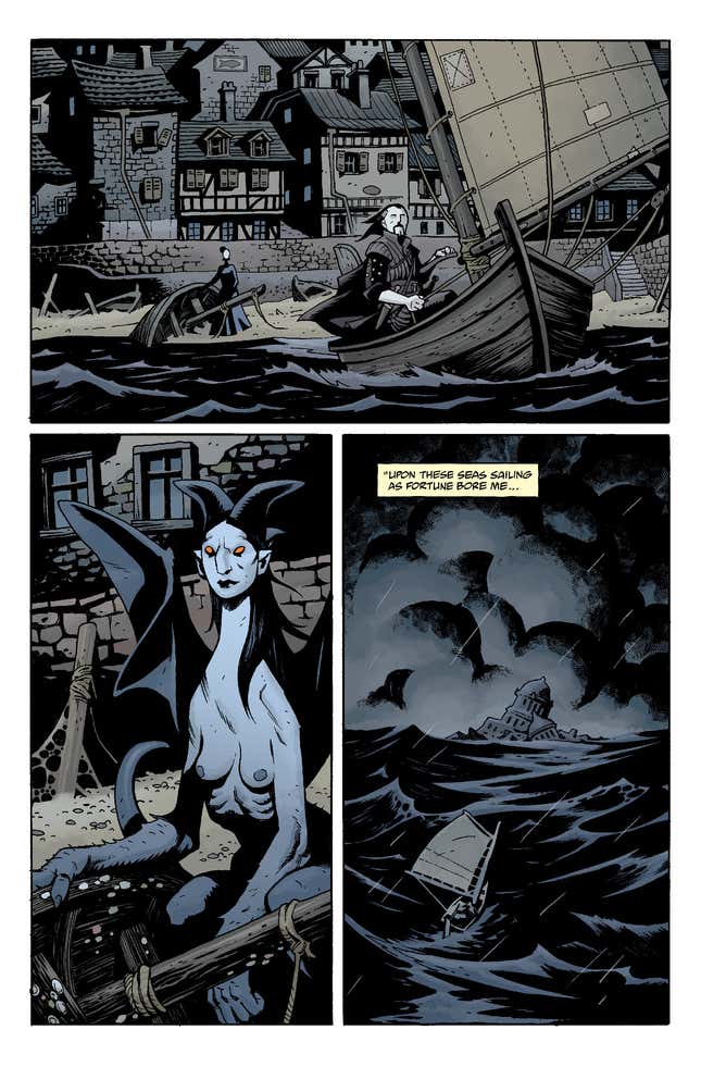 Image for article titled Celebrate Friday 13th With a Slice of Free Mike Mignola Comics