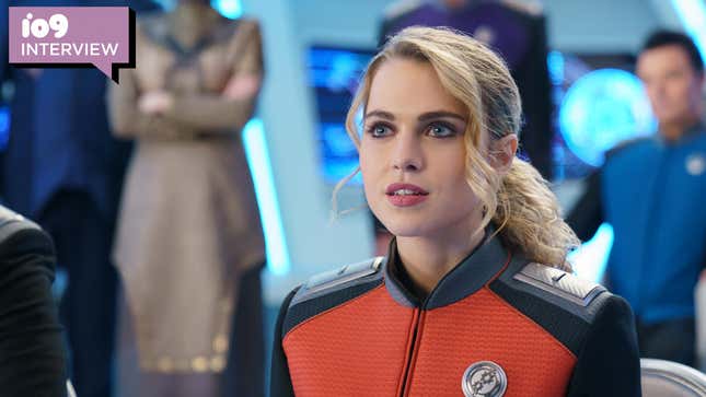 Anne Winters as Charly Burke in The Orville.