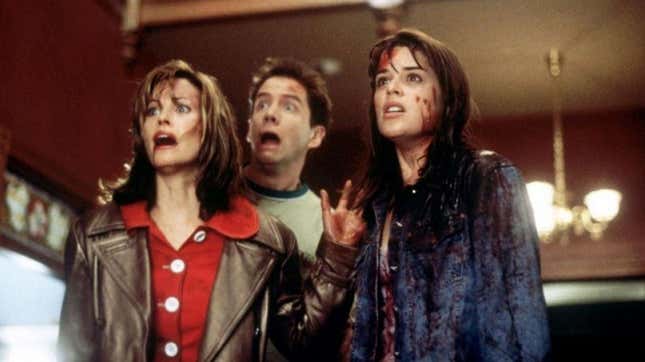 Gail, Randy and Sydney in Scream 1.
