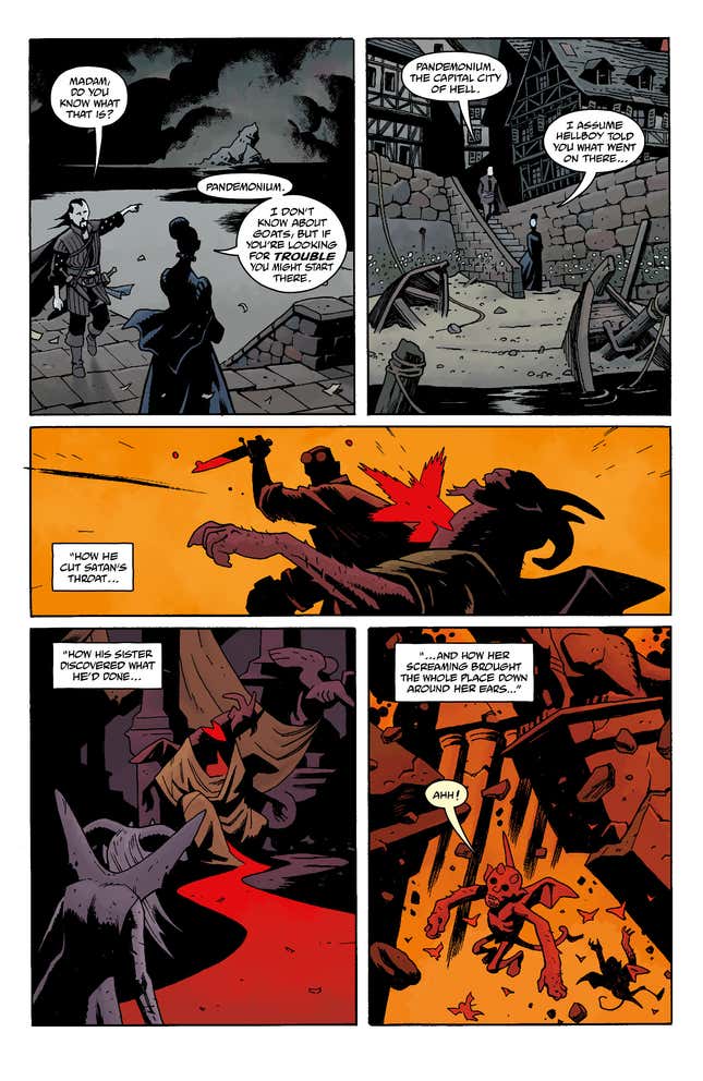 Image for article titled Celebrate Friday 13th With a Slice of Free Mike Mignola Comics