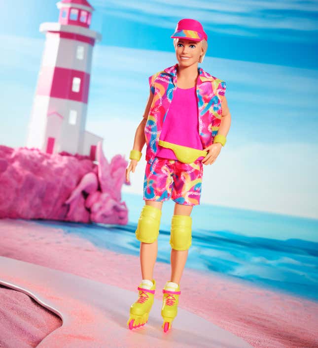 Barbie The Movie Ken Doll in Inline Skating Outfit